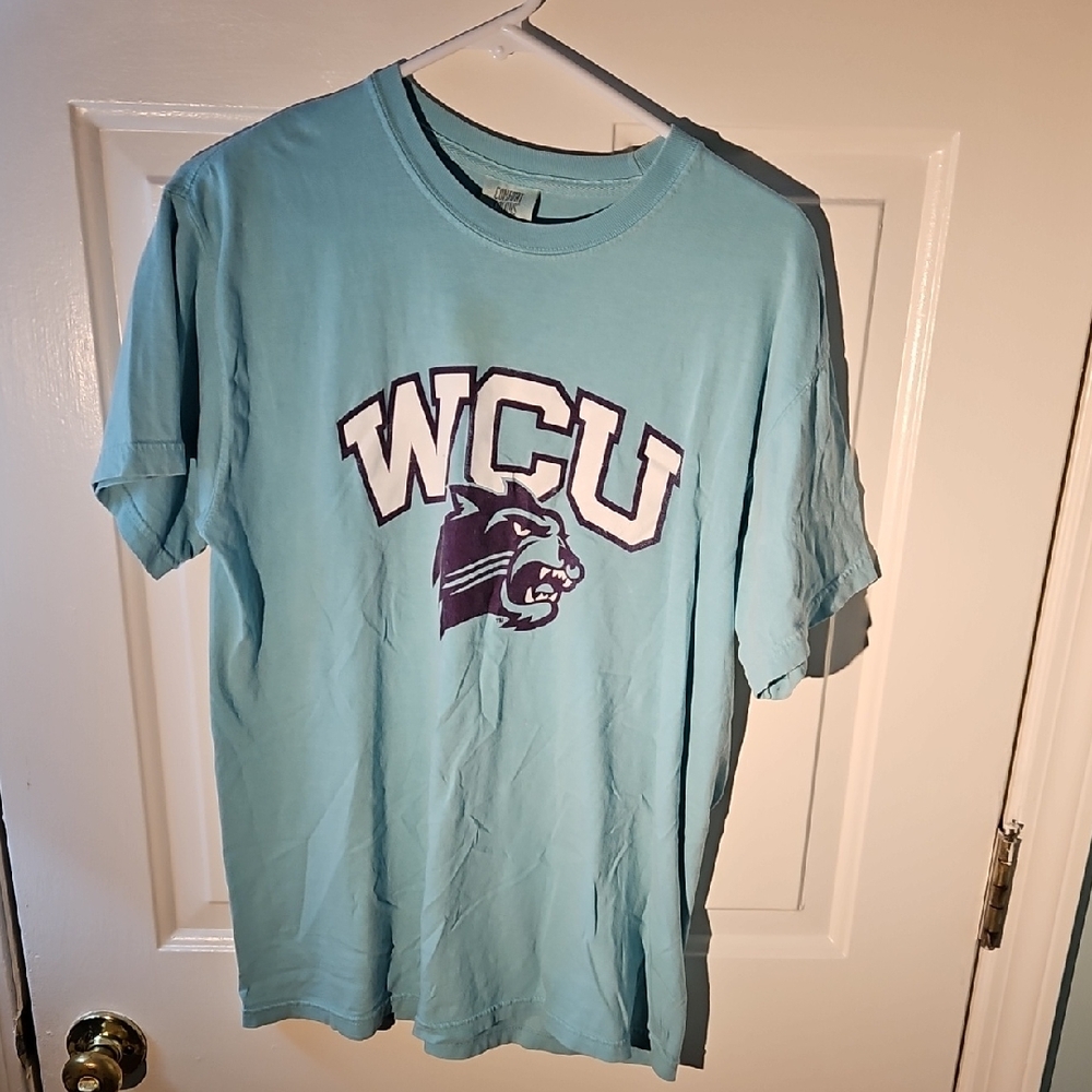 Comfort Colors Light Blue WCU Tee